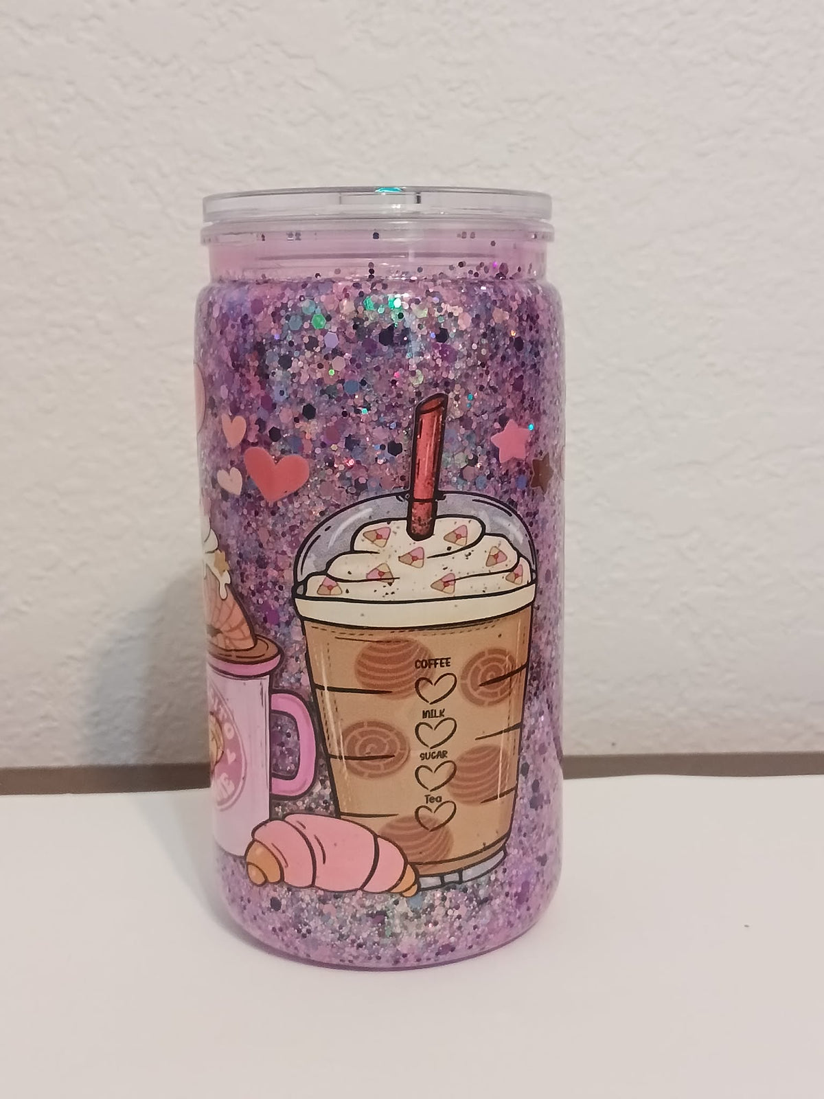Cafecito y Chisme Bunny Snowglobe Cup