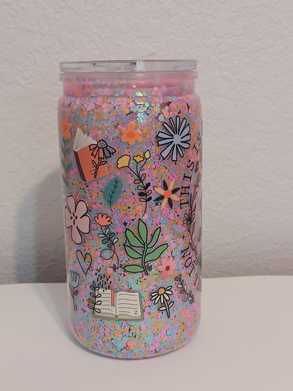 This Is Just A Chapter Skeleton Snowglobe Cup