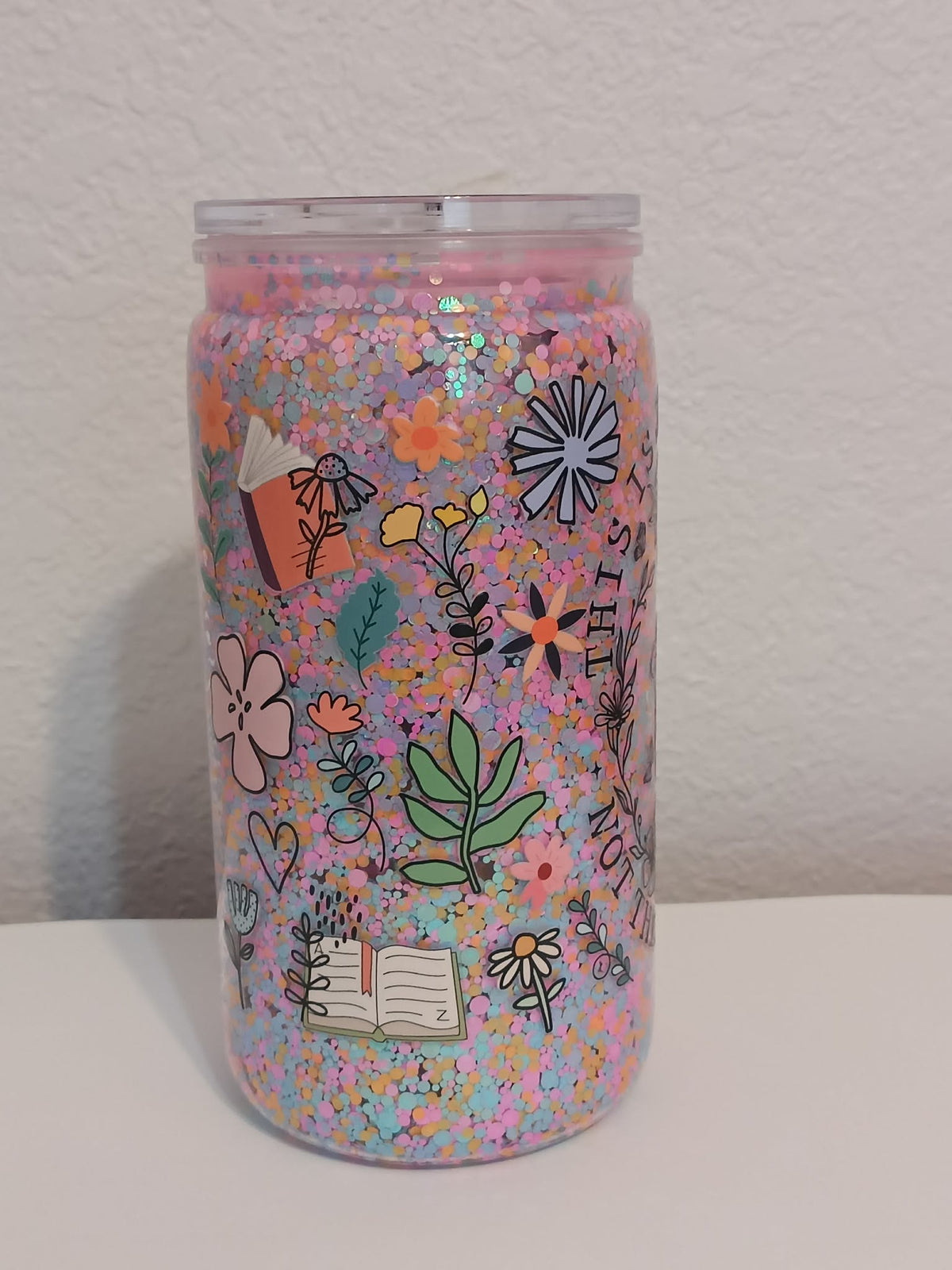 This Is Just A Chapter Skeleton Snowglobe Cup