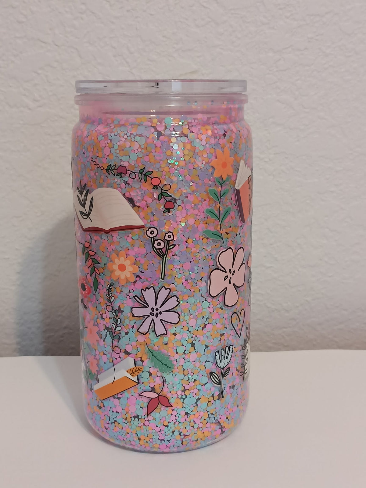 This Is Just A Chapter Skeleton Snowglobe Cup