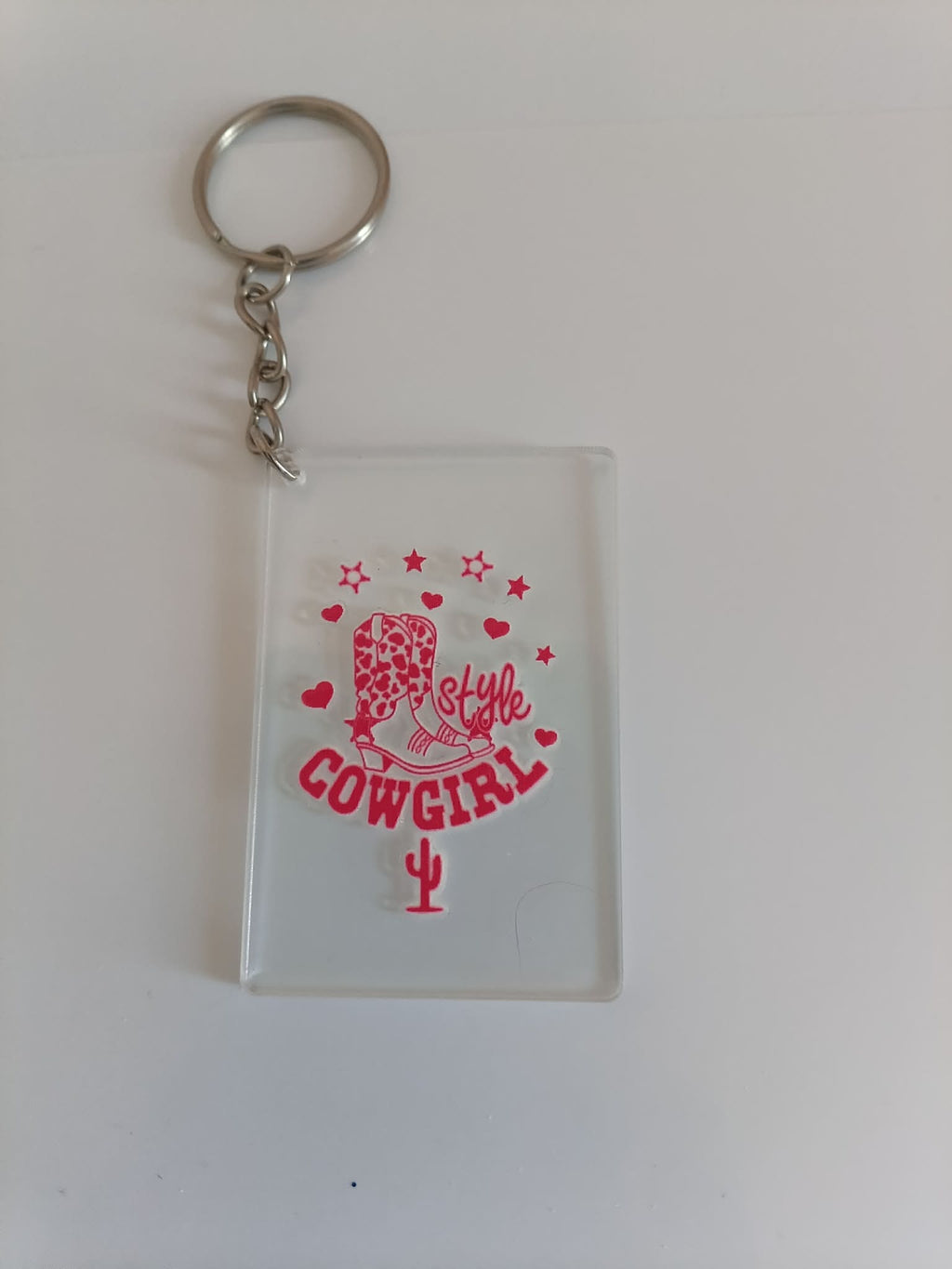 Cowgirl Style Keychain