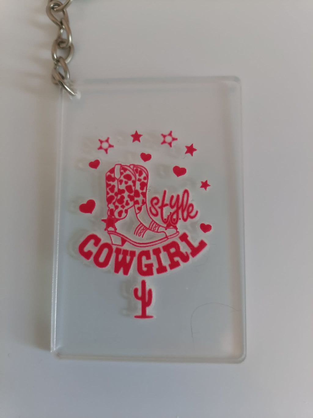 Cowgirl Style Keychain
