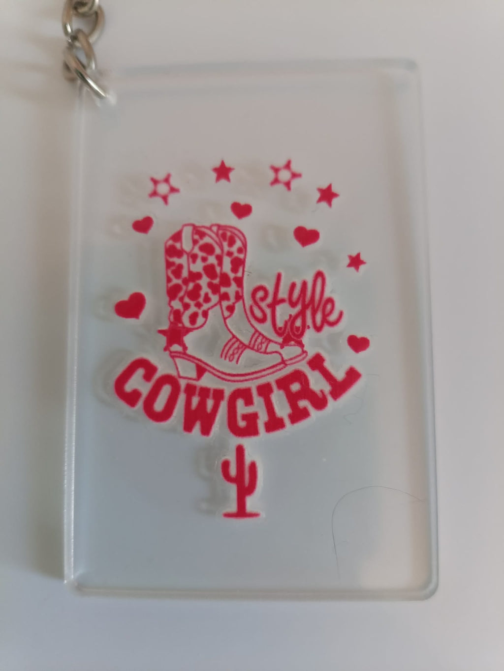 Cowgirl Style Keychain