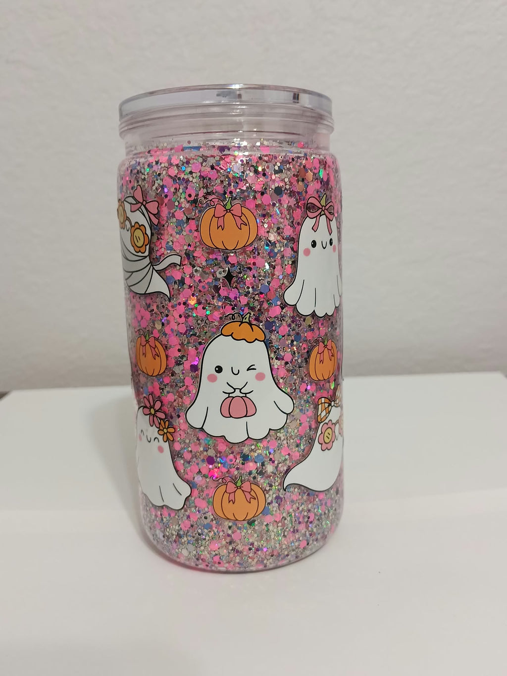 Retro Girly Ghost Coffee Cup
