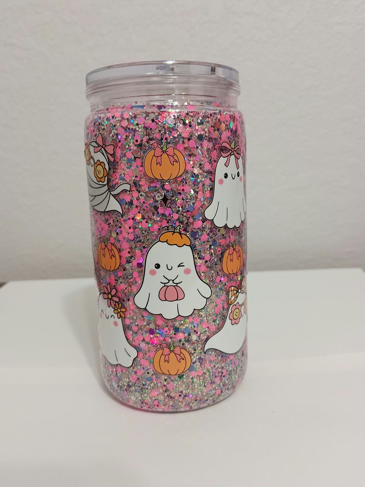 Retro Girly Ghost Coffee Cup