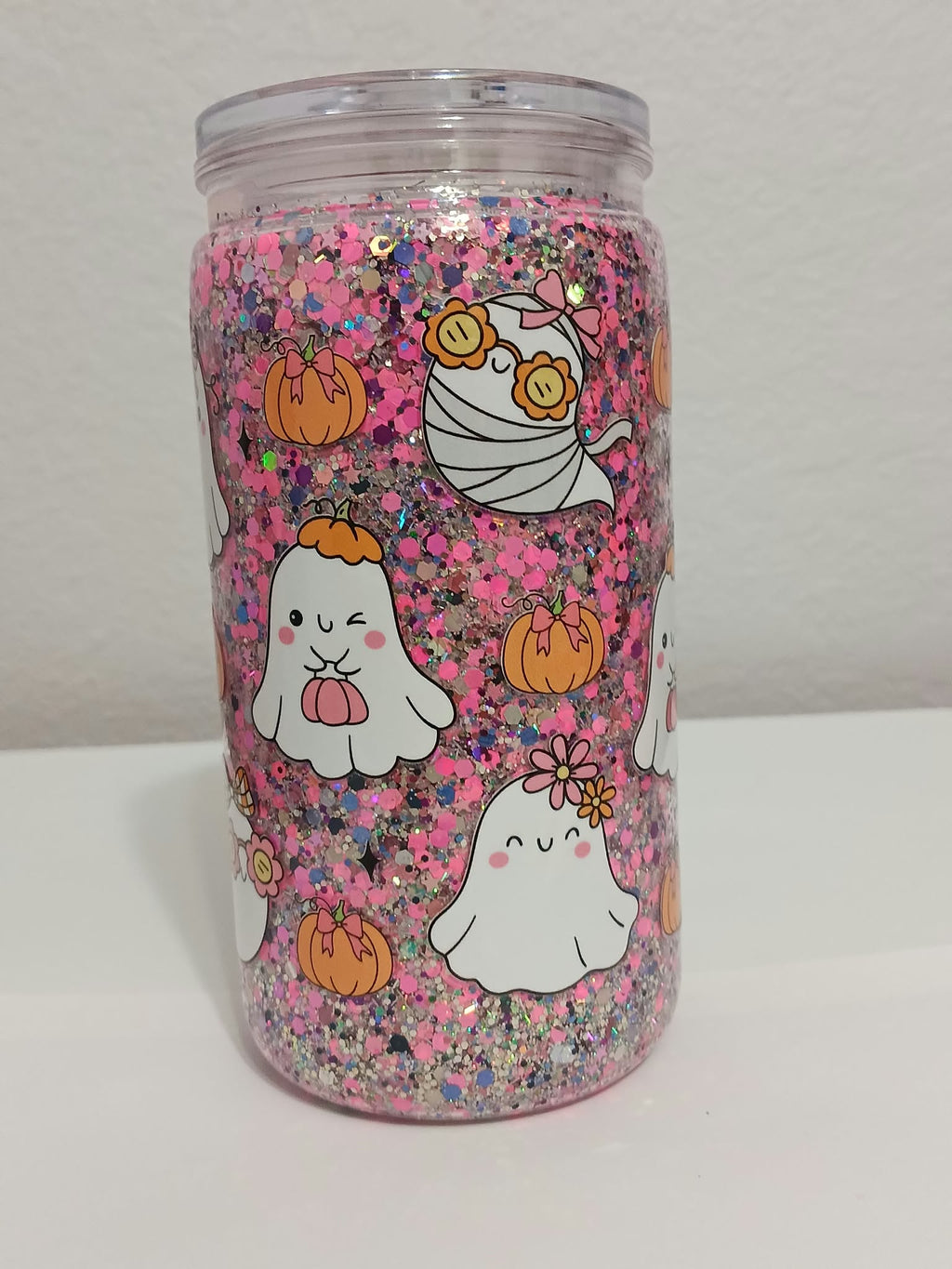 Retro Girly Ghost Coffee Cup