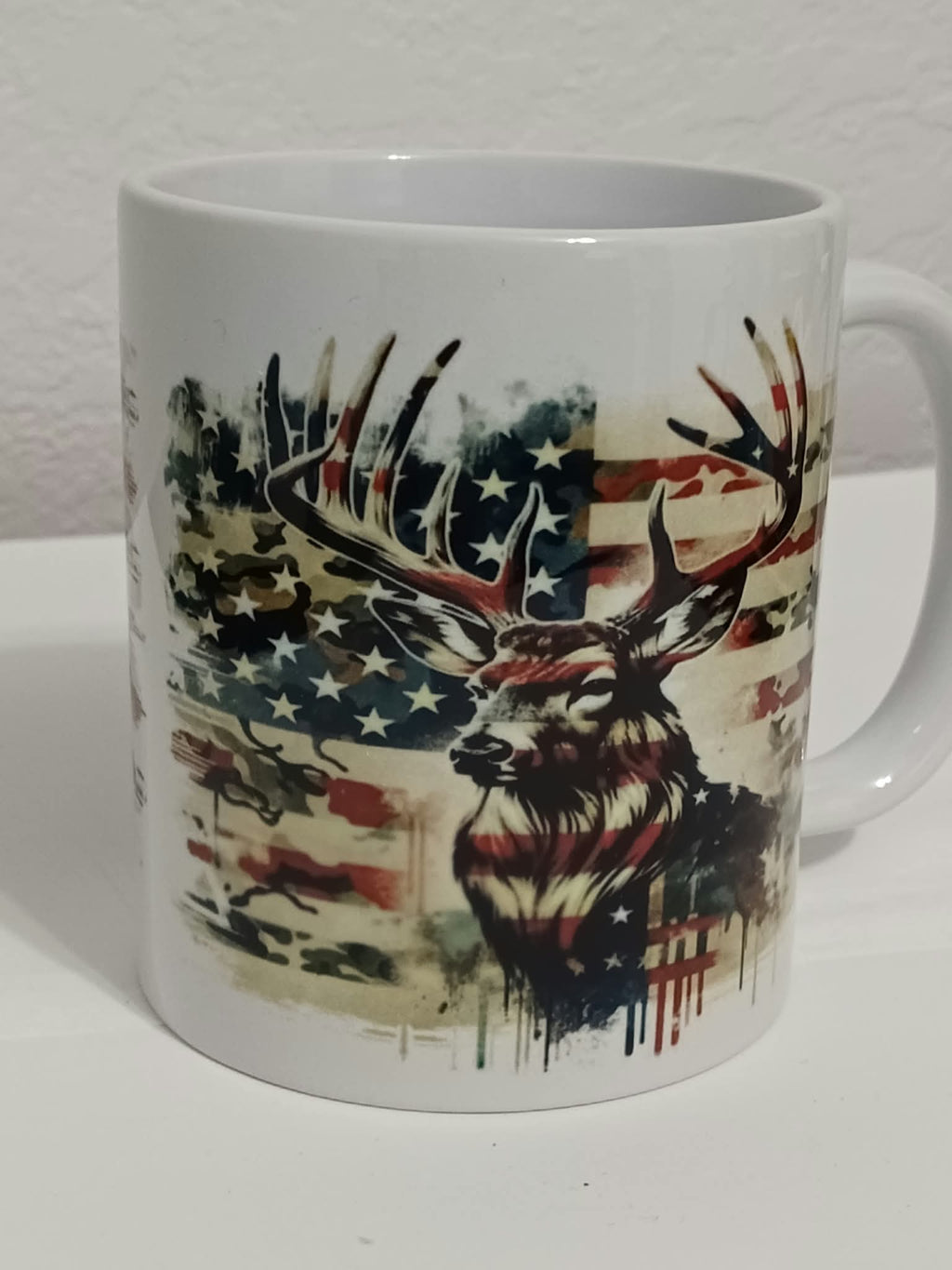 Patriotic Deer Mug