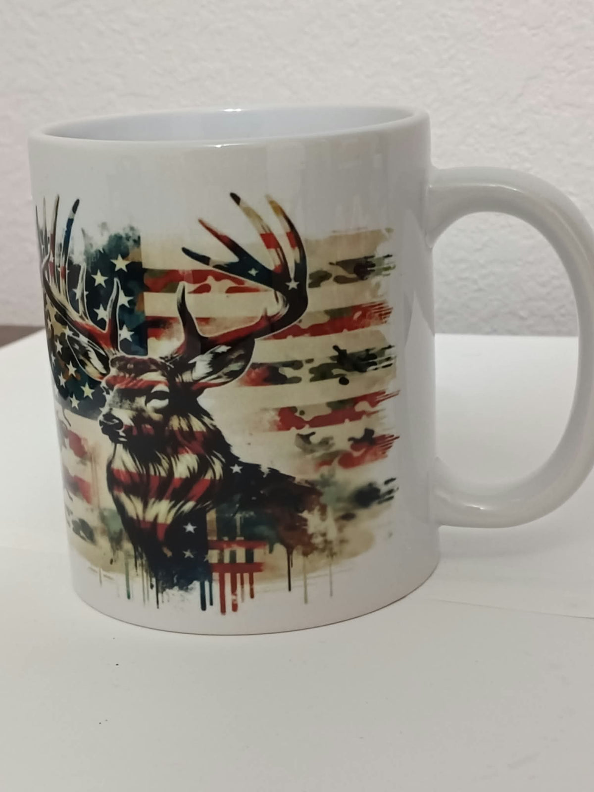 Patriotic Deer Mug