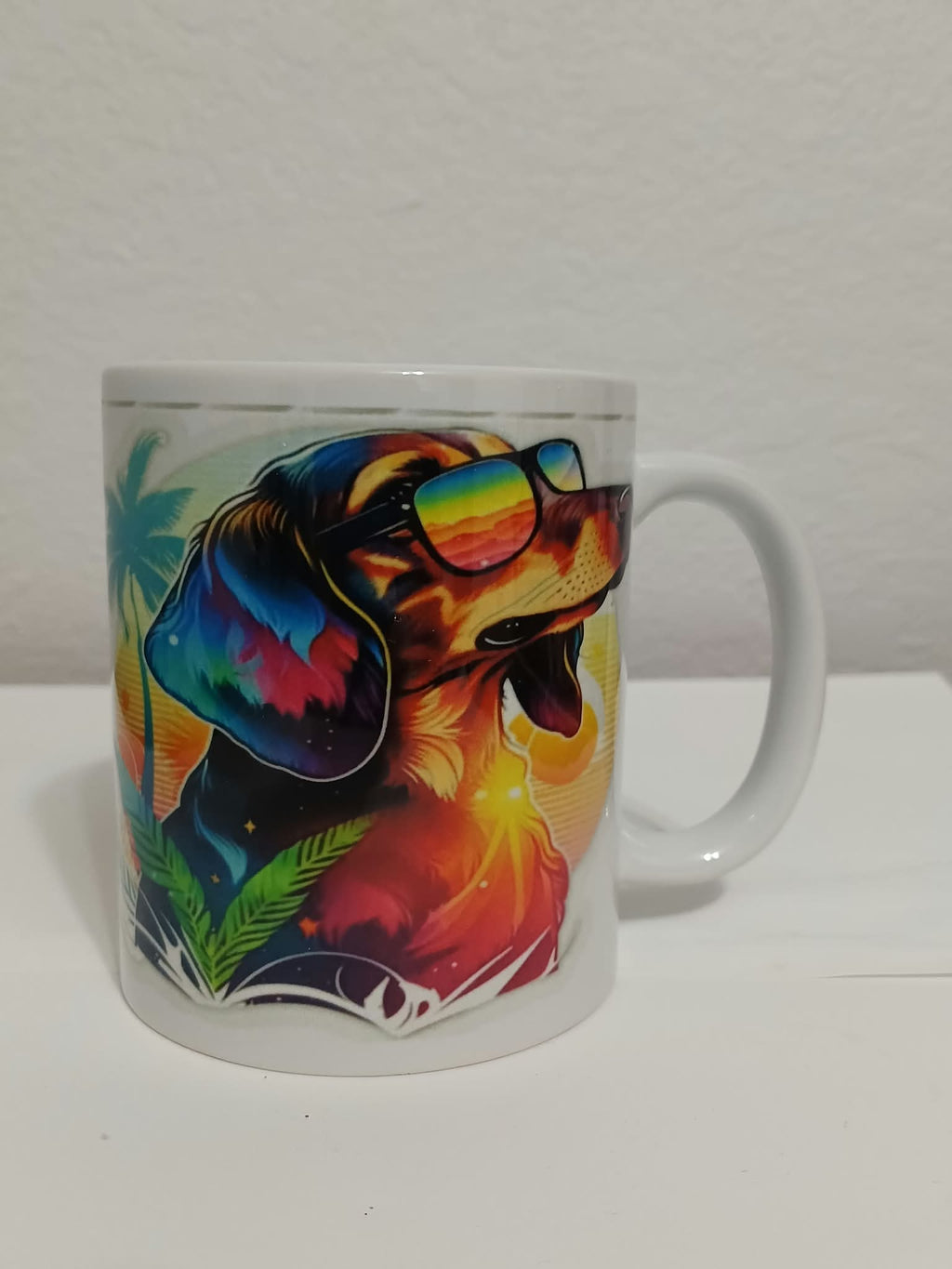 Colorful Dachshund