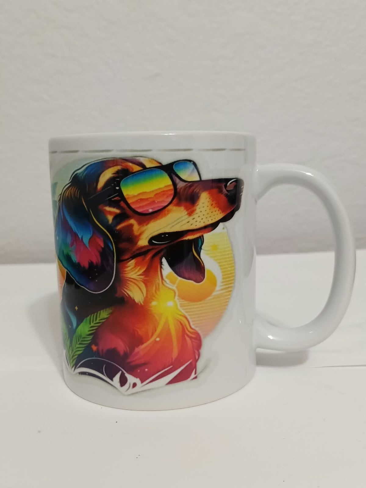 Colorful Dachshund