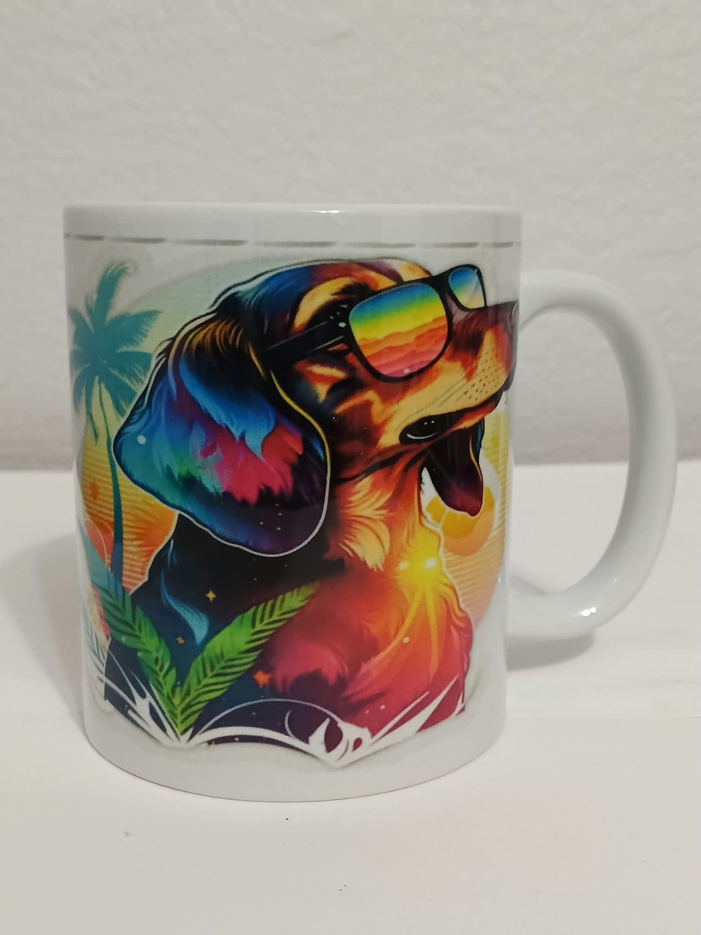 Colorful Dachshund