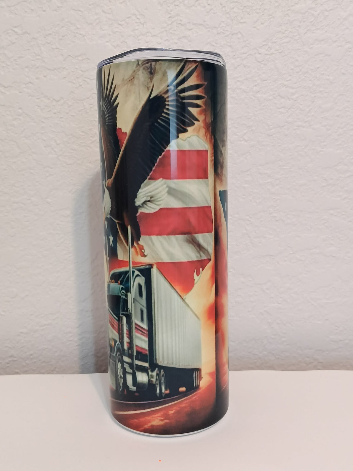 Patriot Trucker 20oz Tumbler