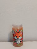 Floral Fox Snowglobe Cup
