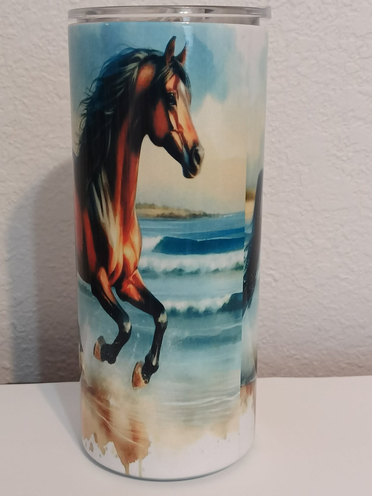 Watercolor Horse 15oz Tumbler