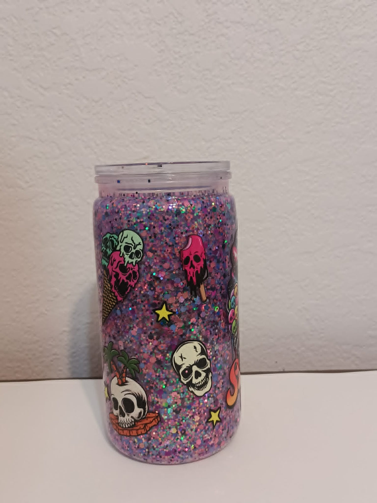 Killer Summer Vibes – 16oz Dry Snowglobe Cup