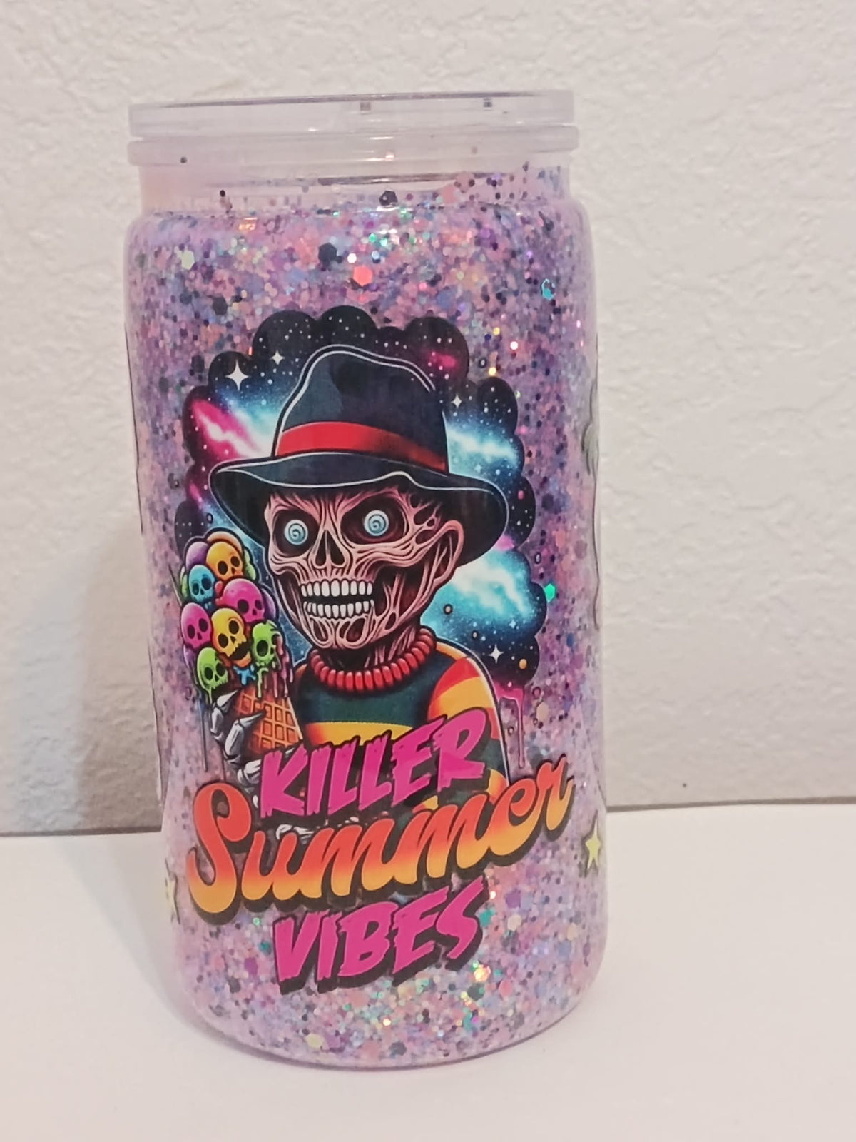 Killer Summer Vibes – 16oz Dry Snowglobe Cup