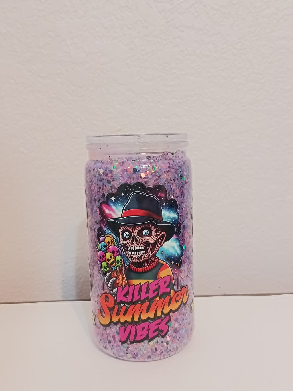 Killer Summer Vibes – 16oz Dry Snowglobe Cup