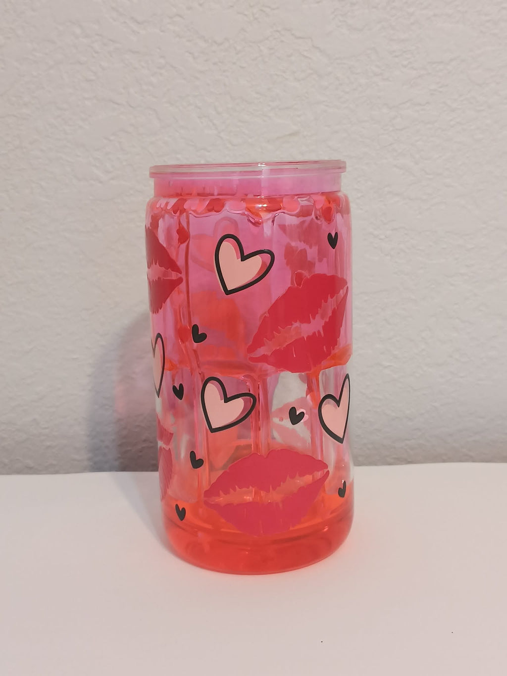 Hearts & Kisses Honey Drip Cup