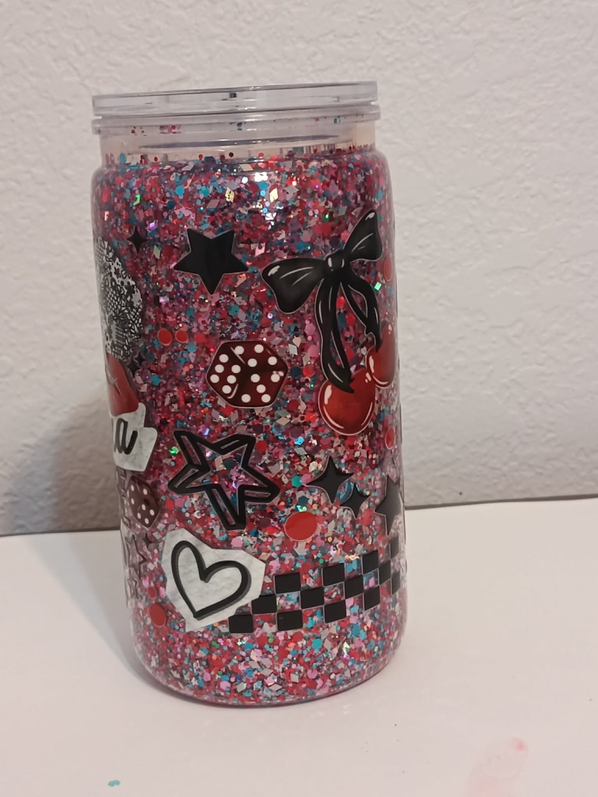 Mama Life – 16oz Dry Snowglobe Cup