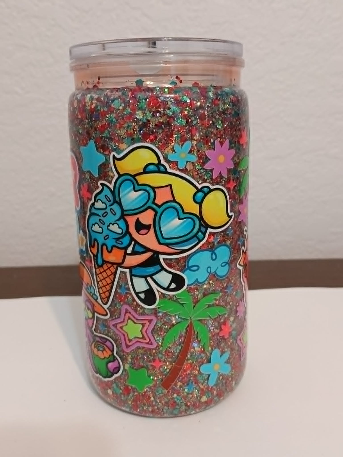 Summer Fun 16oz Snowglobe Cup