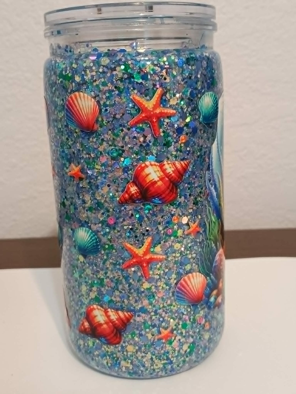 Sea Turtle 16oz Dry Snowglobe Cup