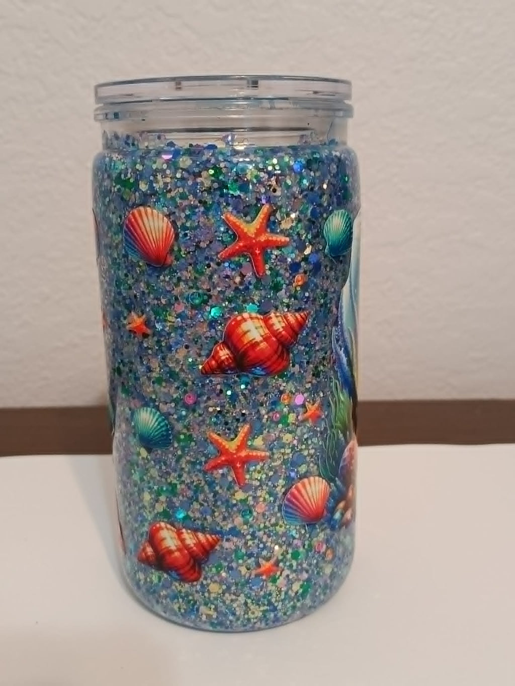Sea Turtle 16oz Dry Snowglobe Cup