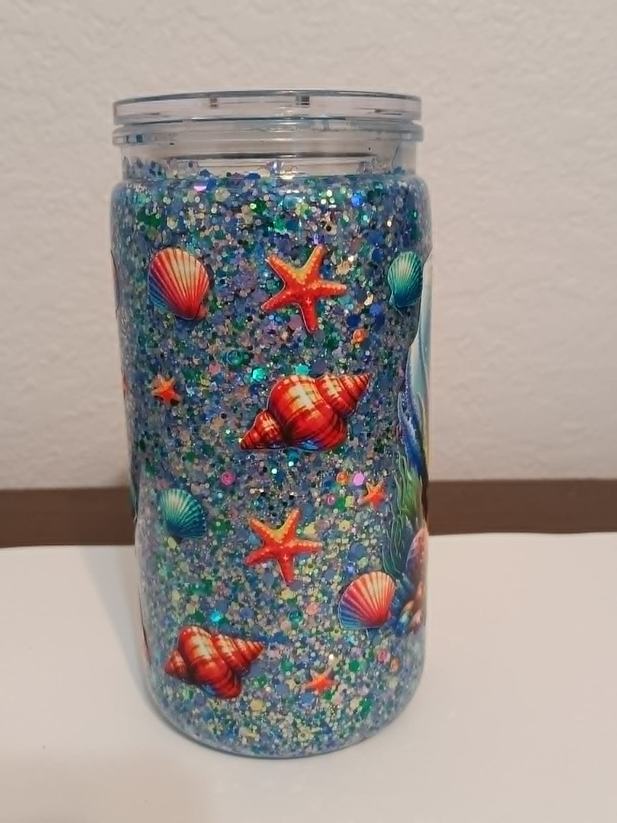 Sea Turtle 16oz Dry Snowglobe Cup