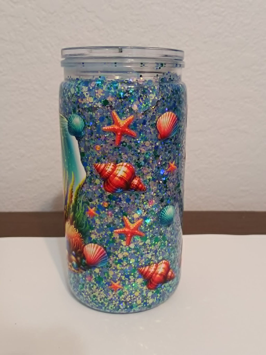 Sea Turtle 16oz Dry Snowglobe Cup
