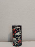 Skulls with Roses 15oz Stainless Steel Tumbler