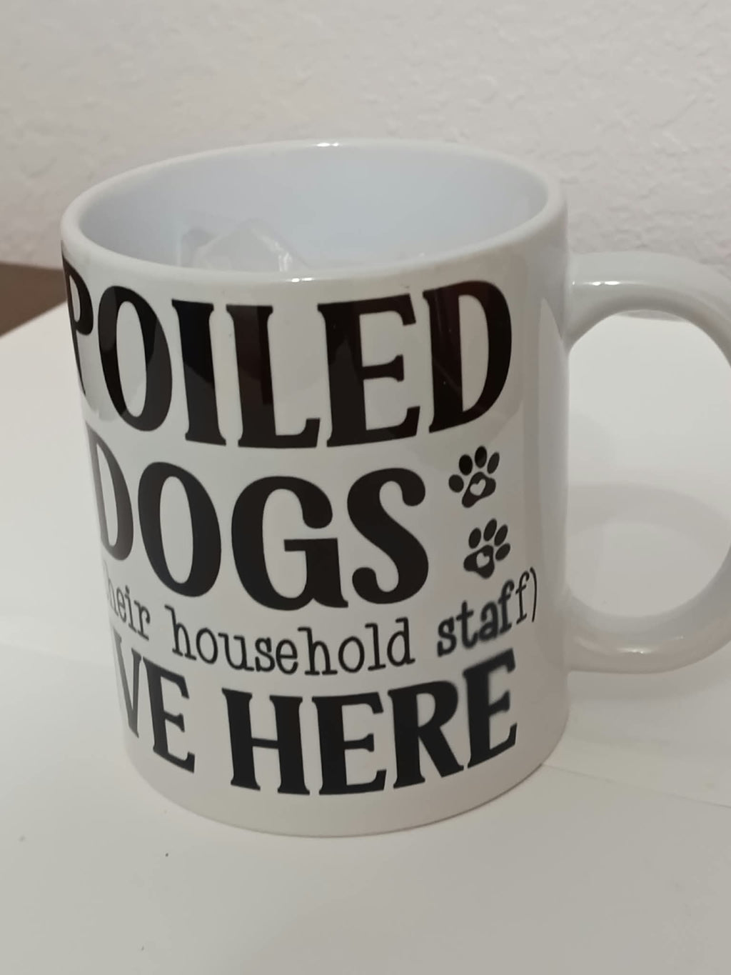 Spoiled Dog Lives Here Mug