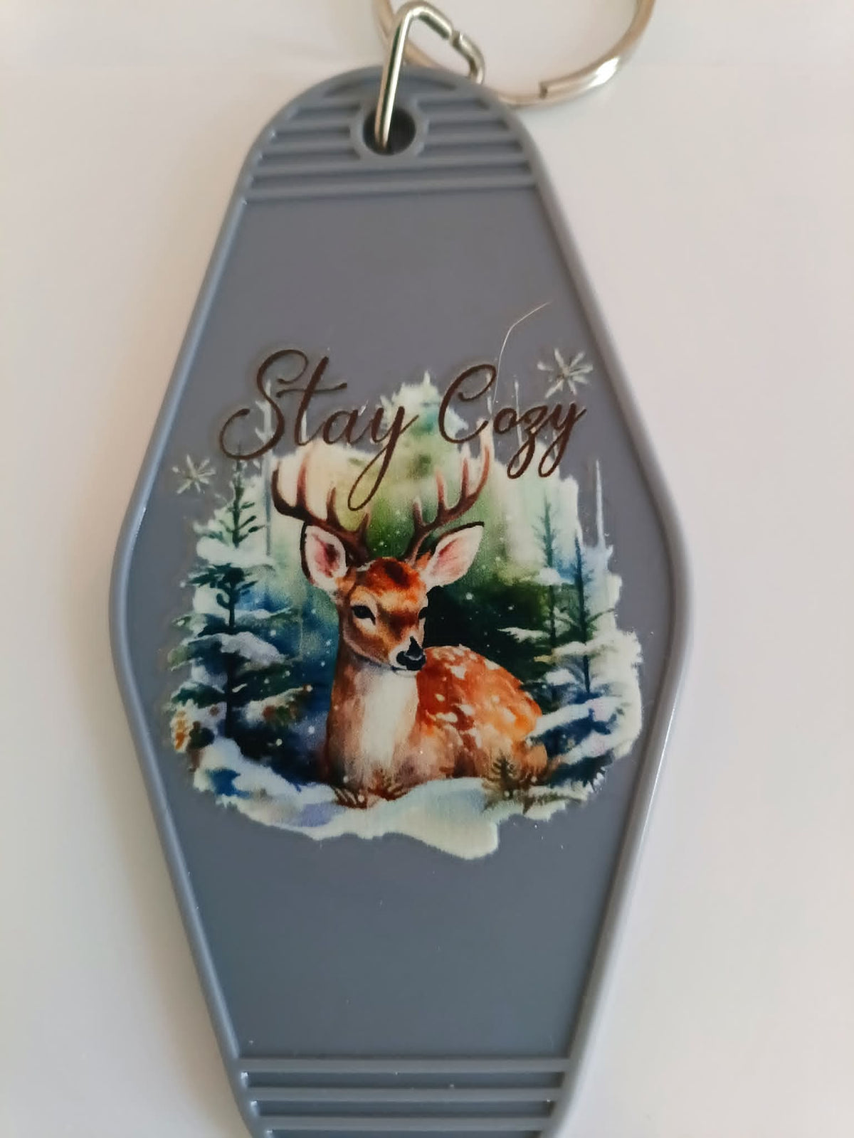 Stay Cozy Keychain