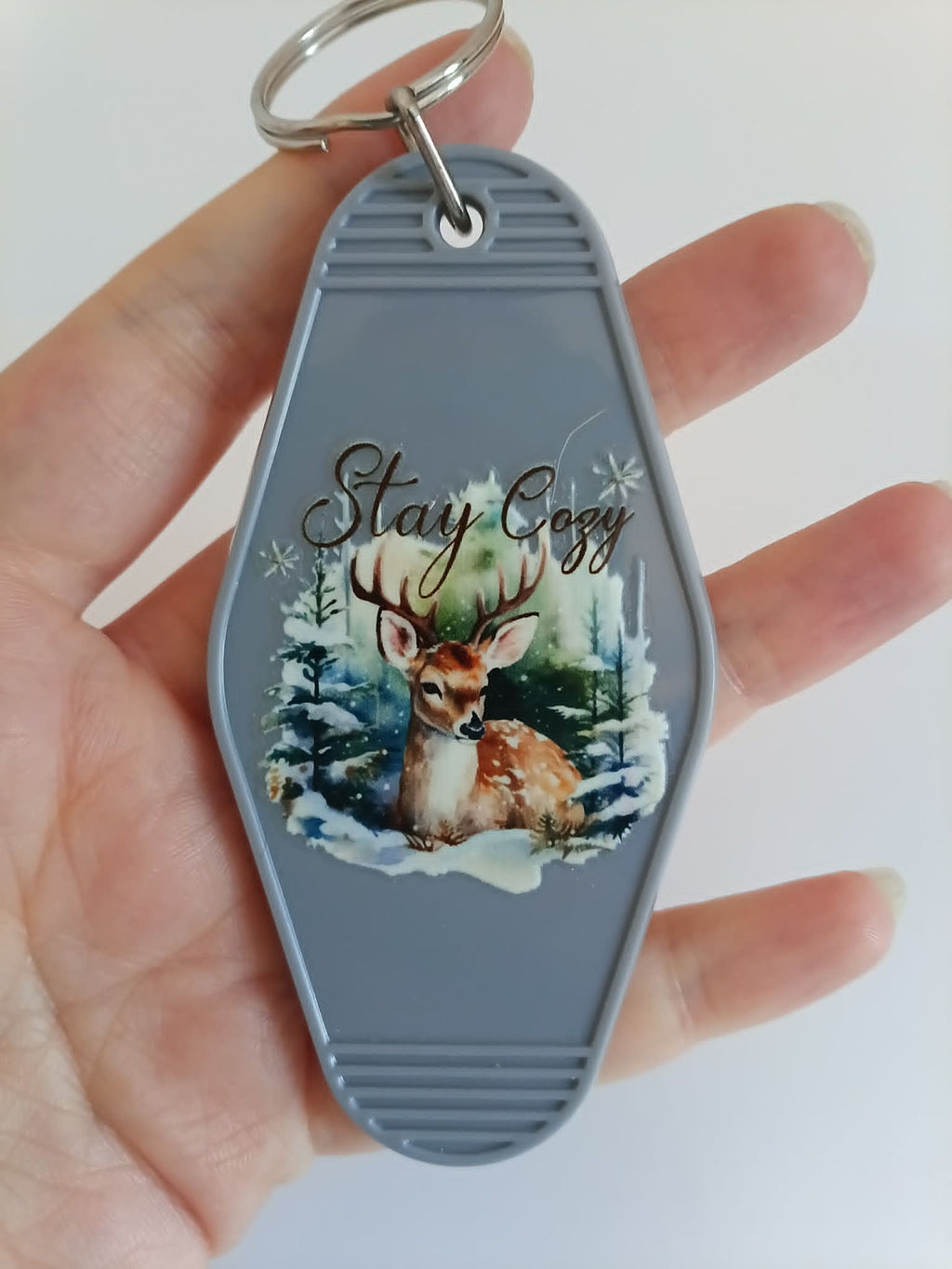 Stay Cozy Keychain