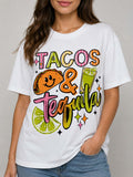 Tacos & Tequila – DTF Transfer Design