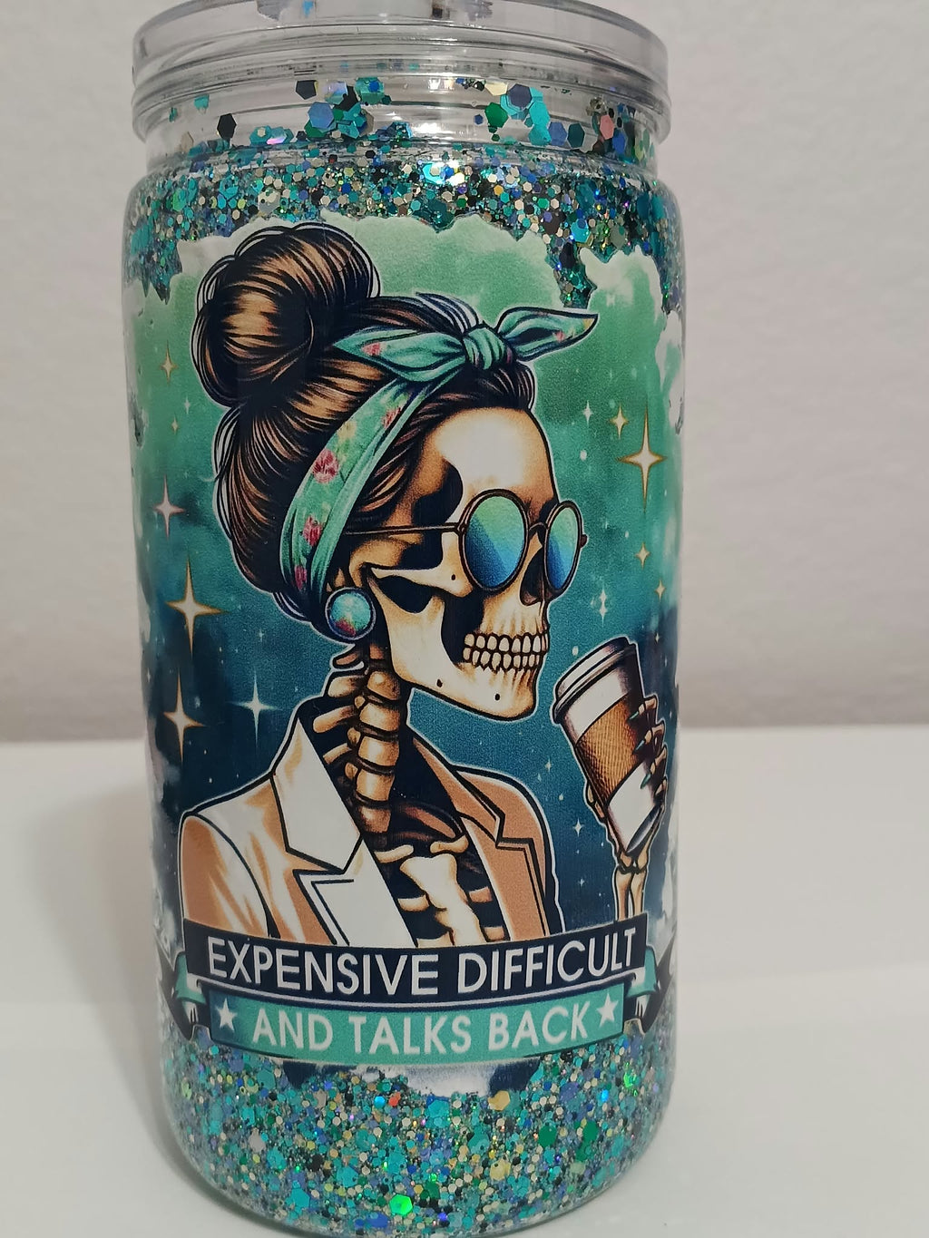 Expensive & Difficult & Talks Back Coffee Cup