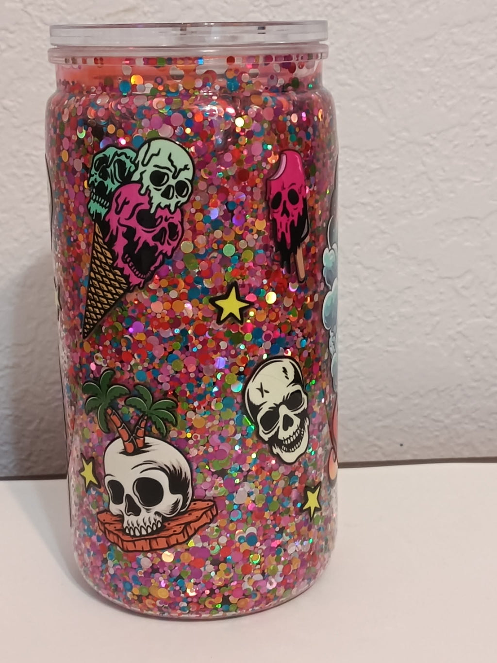Killer Summer Vibes (Freddy Edition) – 16oz Dry Snowglobe Cup